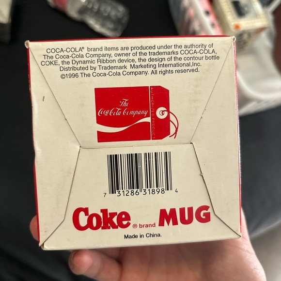 Coca Cola "Work Refreshed" Mug Collectible 1996 Vintage Rare - Picture 12 of 12